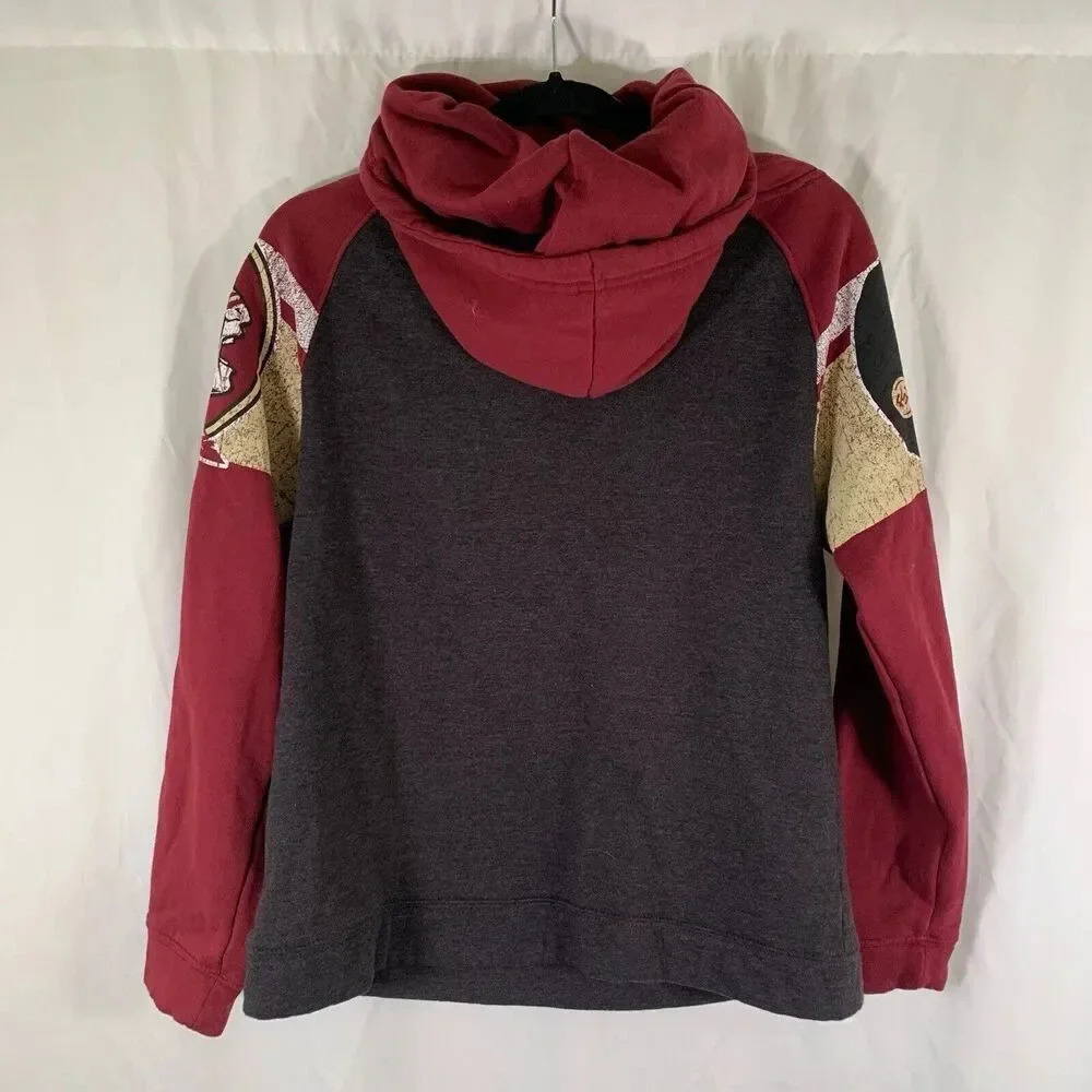 Florida State Hoodie Women's Medium Red Black Drawstring Front Pocket - Picture 10 of 11